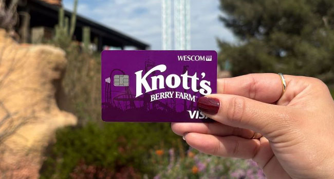 Wescom Launches Knott’s Visa® Credit Card | Wescom Credit Union