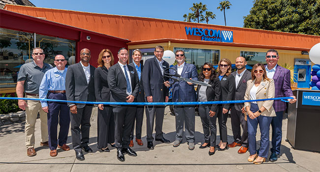Wescom Financial Celebrated the Grand Opening of Knott’s Berry Farm Branch